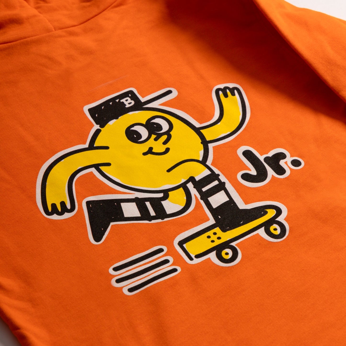 JUNIOR MASCOT HOODY - ORANGE