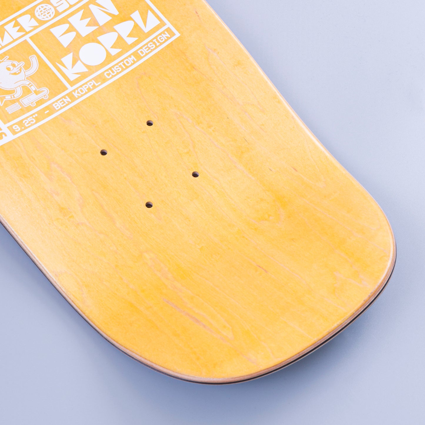 9.25" BEN KOPPL ROLLER EARTH SURFER  DECK