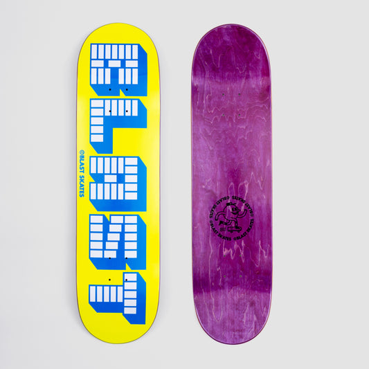 8.25" BLAST BLOCKS DECK (YELLOW)