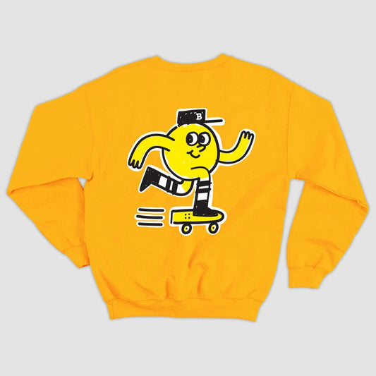 KIDS CREW NECK SWEATSHIRT YOLK