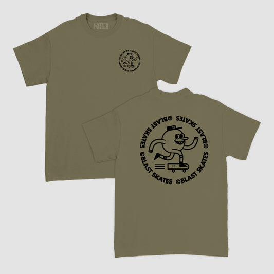 MOSS CLASSIC ROUND LOGO T-SHIRT