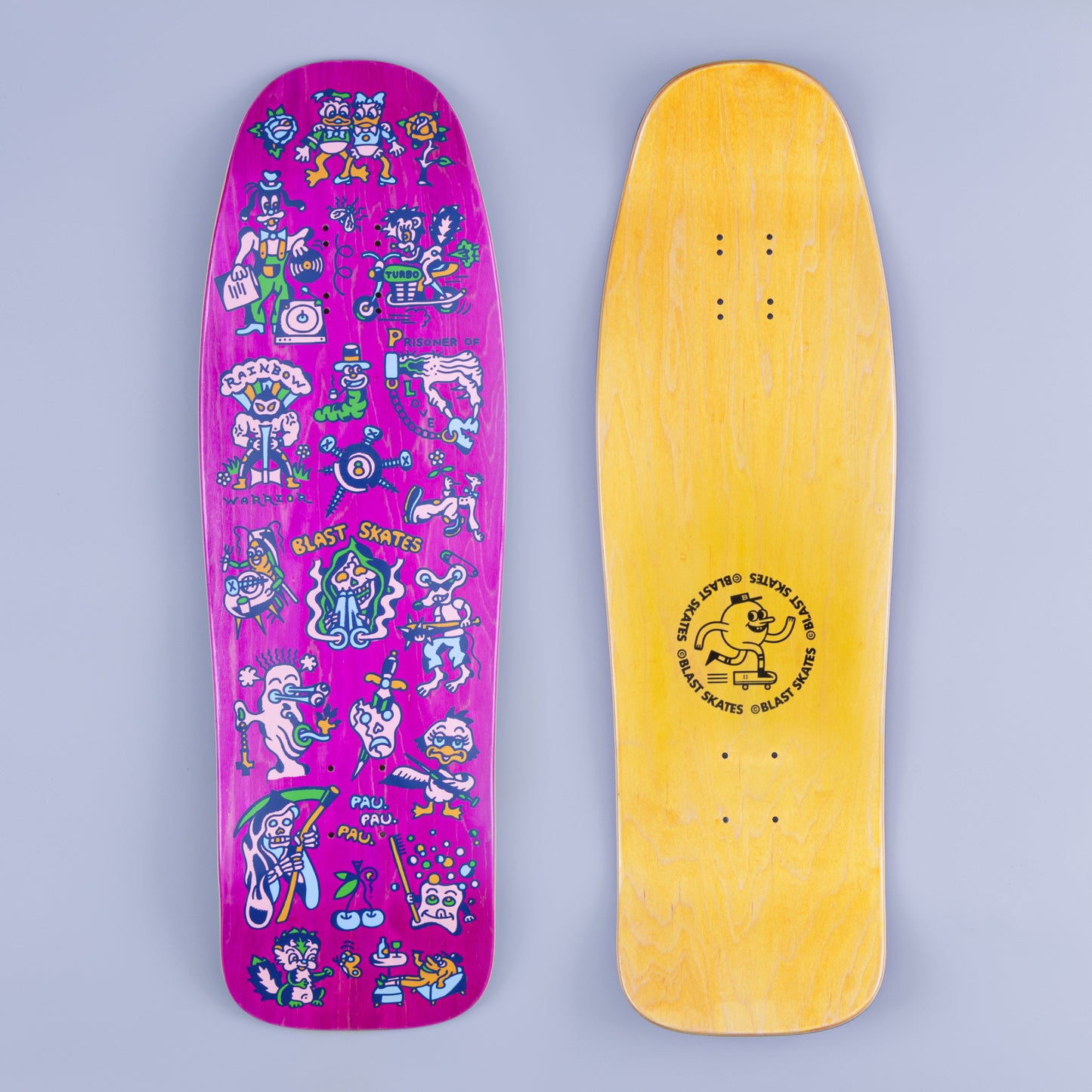 FLASH COLLECTION: PAU PAU PAU 9.75” SHAPED DECK