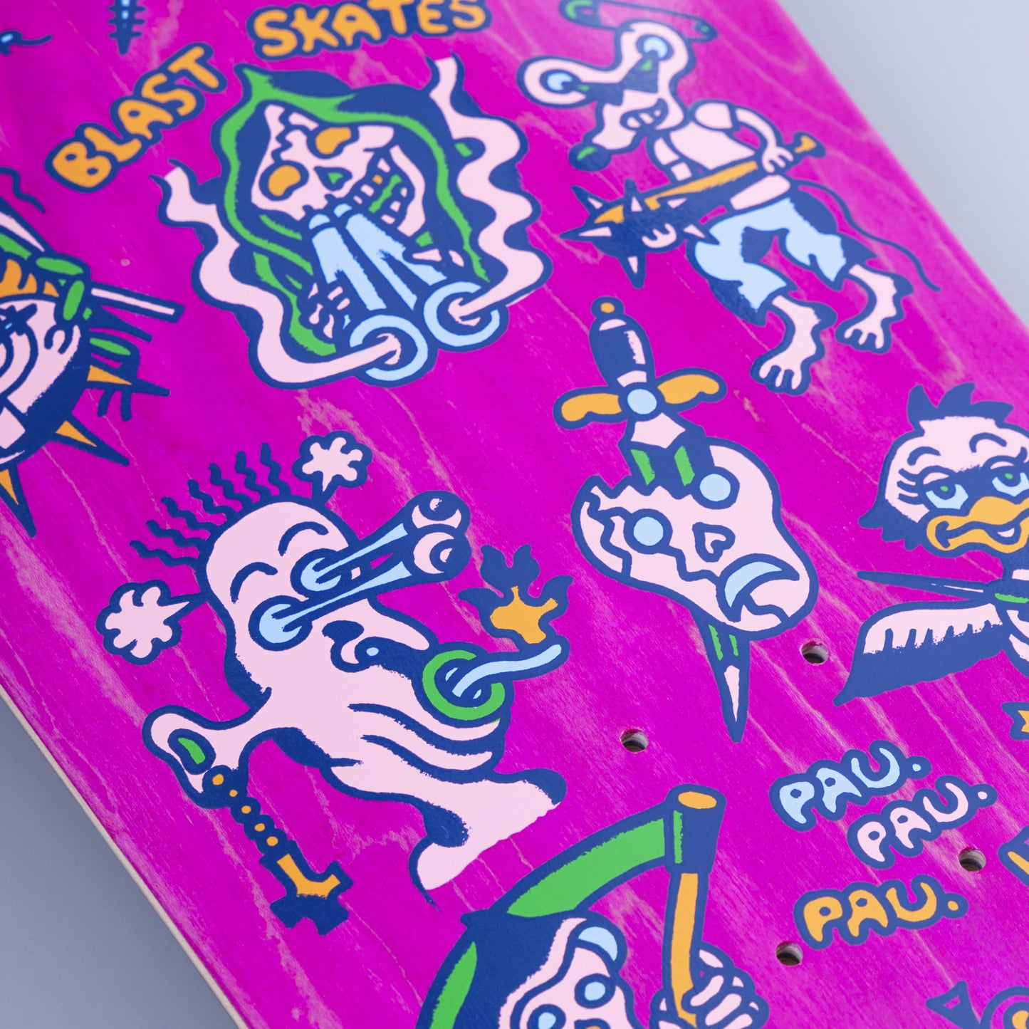 FLASH COLLECTION: PAU PAU PAU 9.75” SHAPED DECK