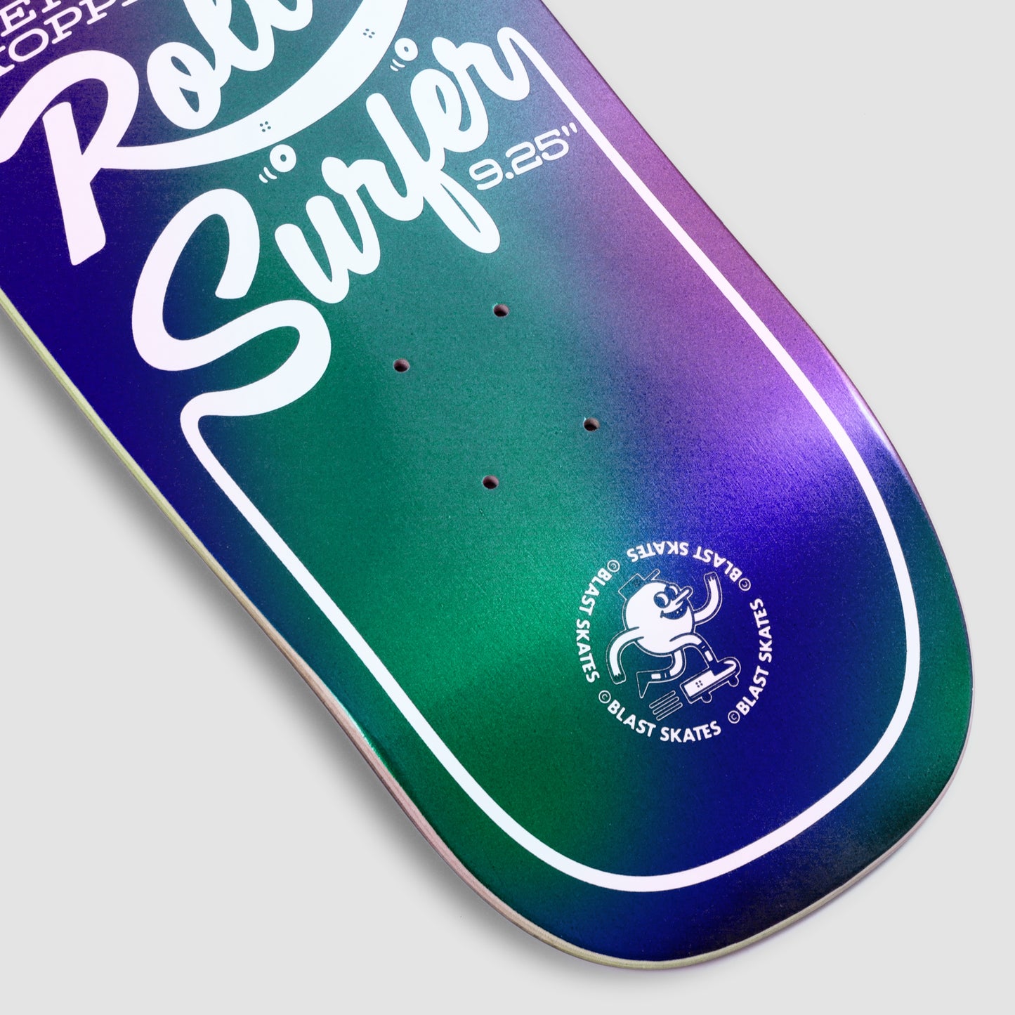 9.25" BEN KOPPL IRIDESCENT 'ROLLER SURFER' DECK