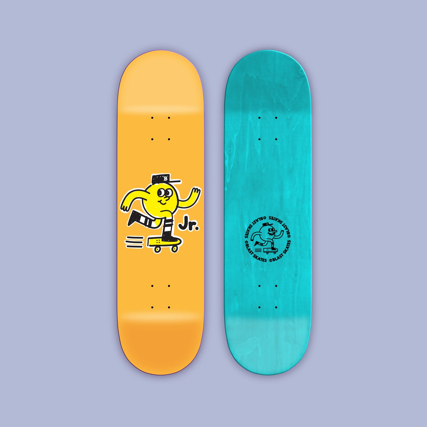 7.25" KIDS SIZED POPSICLE DECK