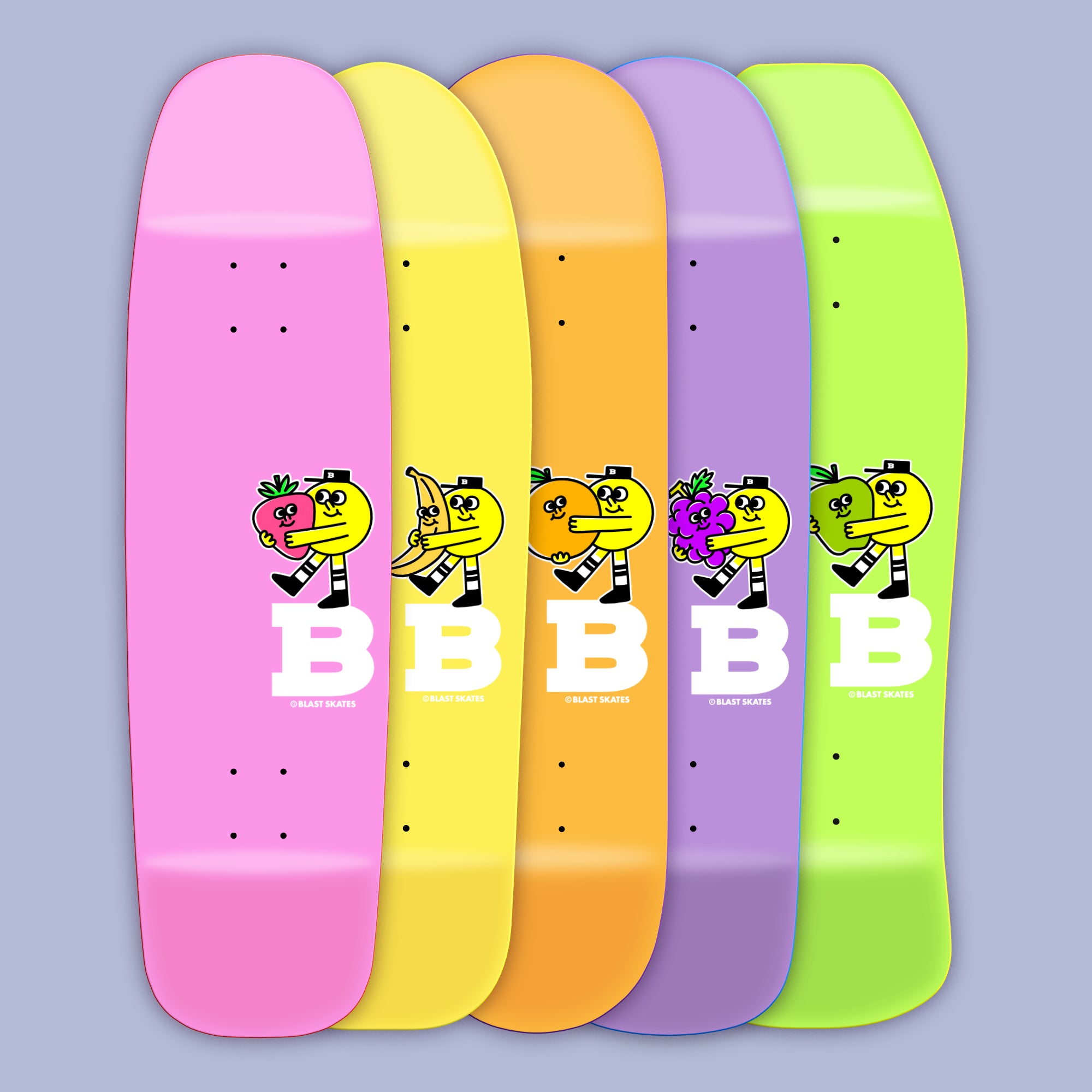 FRUITY BUNCH DECKS – Blast Skates