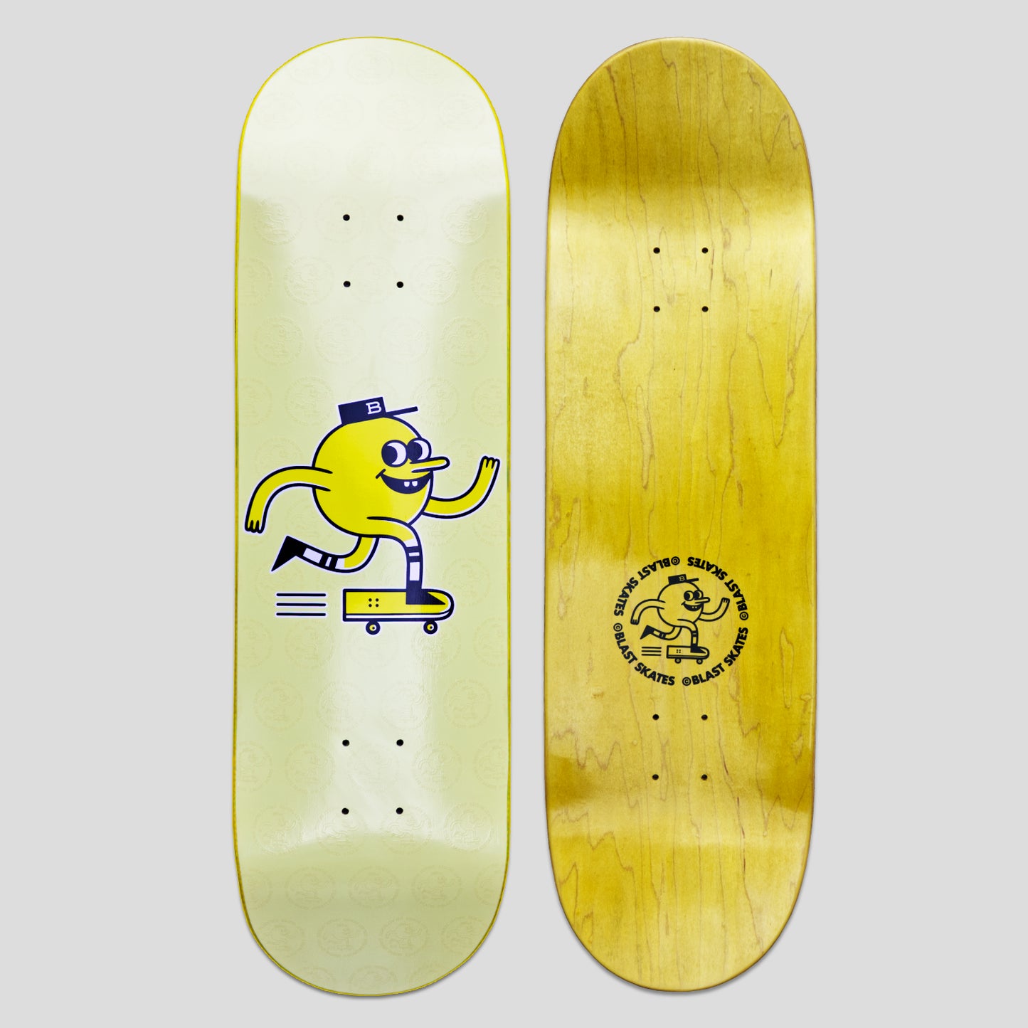 PASTEL DEBOSS MASCOT LOGO DECK