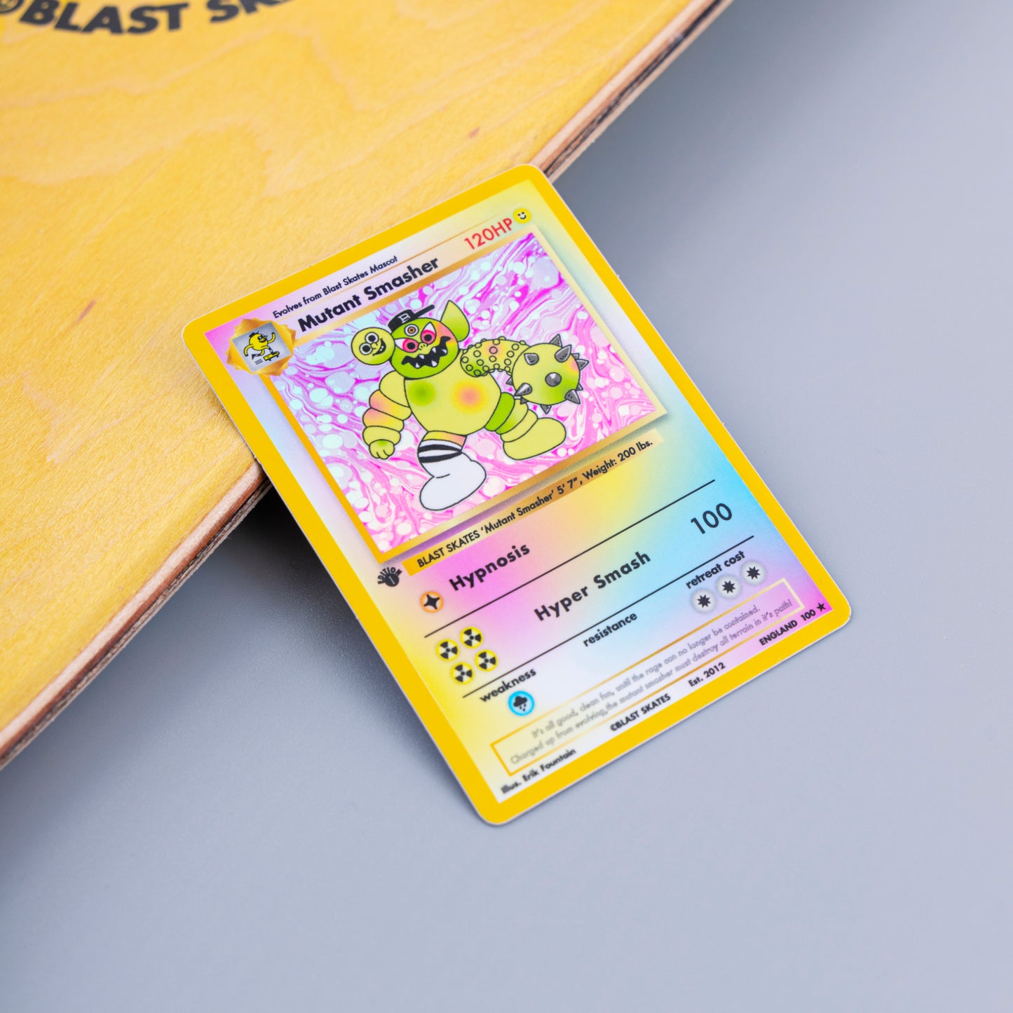 9.5” SUPER MEGA RARE MUTANT SMASHER CARD DECK