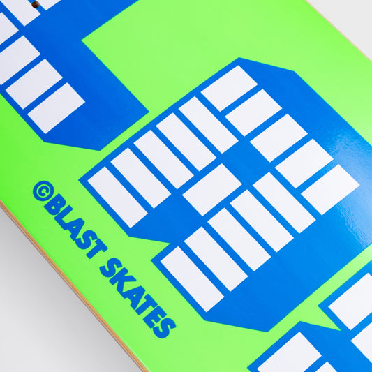 9" BLAST BLOCKS DECK (GREEN)