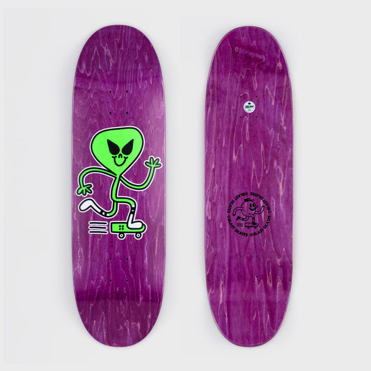 9.25” ALIEN MASCOT (FOOTBALL SHAPE)