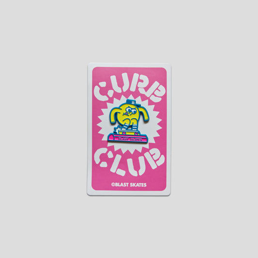 CURB CLUB ENAMEL PIN